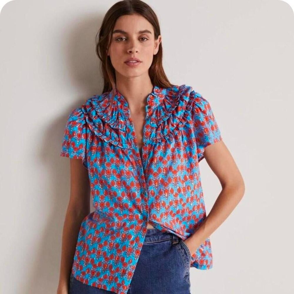 Boden Women's multi Blouse